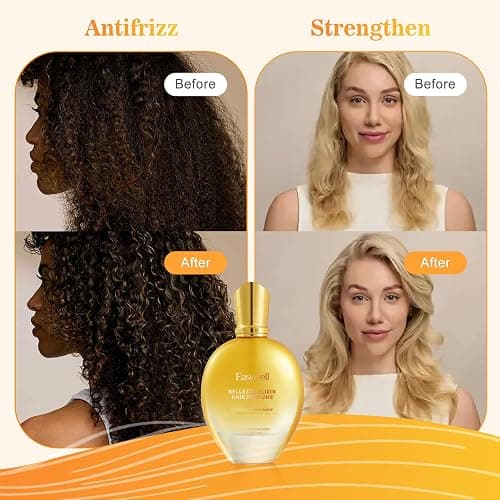 EASYWELL Hair Perfume for Women, Eau De Toilette Spray with Vitamin B5, Moisturizing & Nourishing Hair, Clean Fragrances Hair Spray Women, Daily Hair Repair Mist, Lemo Marigold Blossom, 2.5 fl oz thumbnail 5