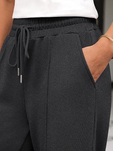 AUTOMET Womens Wide Leg Sweatpants Baggy Lounge Travel Pants Fall Fashion Outfits 2025 Winter Clothes Joggers thumbnail 5