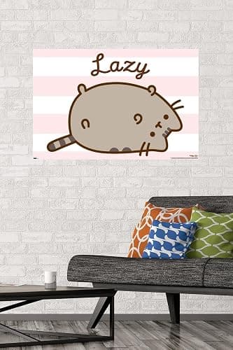 Trends International Pusheen - Lazy Wall Poster, 22.375" x 34", Premium Unframed Version thumbnail 2
