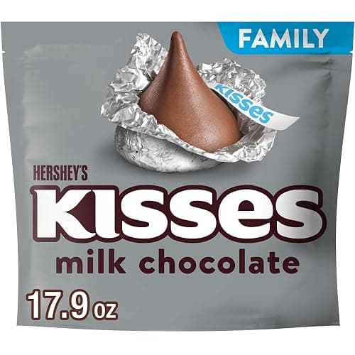 HERSHEY'S KISSES Milk Chocolate Candy Family Pack, 17.9 oz - Image 1