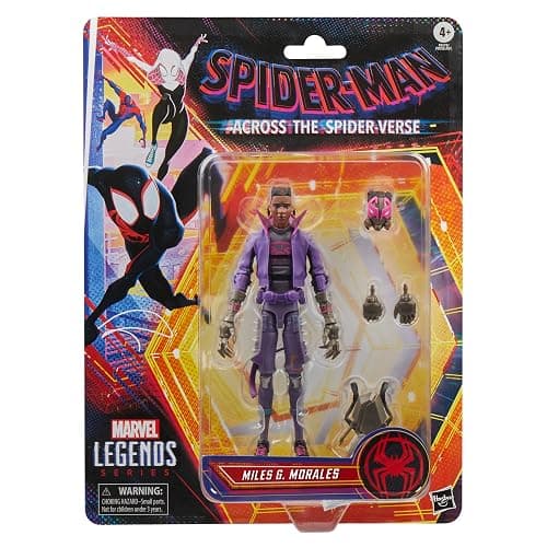 Marvel Legends Series Miles G. Morales (Prowler), Spider-Man: Across The Spider-Verse Collectible 6 Inch Action Figure thumbnail 2