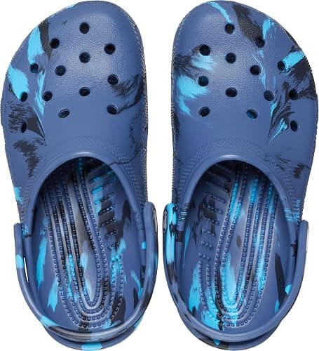 Crocs Kids' Classic Marbled Tie-Dye Clog thumbnail 4