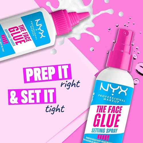NYX PROFESSIONAL MAKEUP The Face Glue Gripping Primer, Hydrating Makeup Primer with Up To 24HR Wear, Vegan & Cruelty Free thumbnail 5