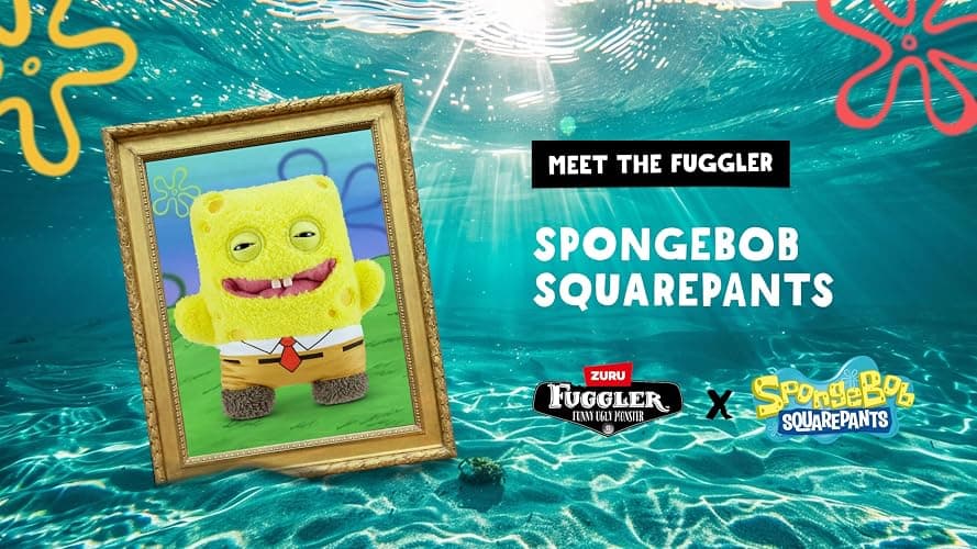 Fuggler Spongebob Squarepants 9" Plush - Spongebob - Spongebob thumbnail 7