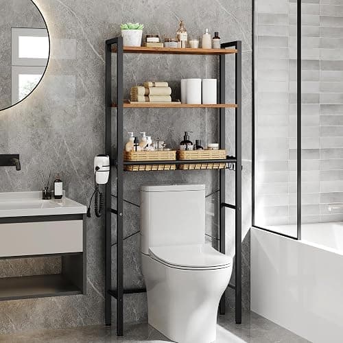 VASAGLE BARNET - Over the Toilet Storage - Image 1