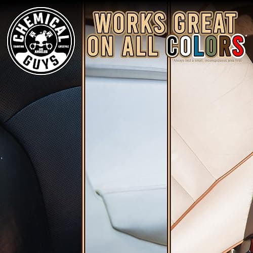 Chemical Guys Colorless and Odorless Leather Cleaner - Safe for Natural, Synthetic, Faux, and Pleather, Car Interior Cleaner, Safe for Furniture, Boots, Apparel, & More - 16 oz thumbnail 11