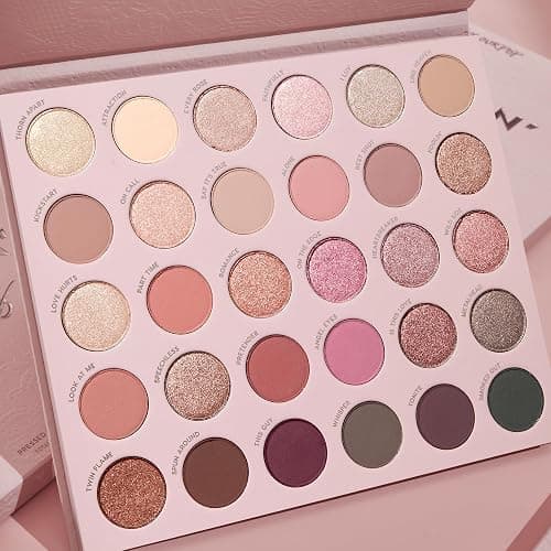 ColourPop Smoke N Roses Eyeshadow Palette - Rosey & Smokey Hues with Metallic and Matte Finishes - High-Pigment Eye Makeup with a Long-Wearing Formula (1.16 oz) thumbnail 6