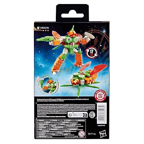 Transformers Age of The Primes Venin, Deluxe Class 5.5-Inch Converting Action Figure, Robot Toys for Ages 8+ thumbnail 5