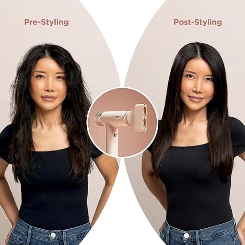 Shark Hair Dryer | SpeedStyle | No Heat Damage Hair Styling Tool | 3 Styling Tools Included | Portable & Powerful Blow Dryer | Best for Straight & Wavy Hair | Silk | HD331 thumbnail 12