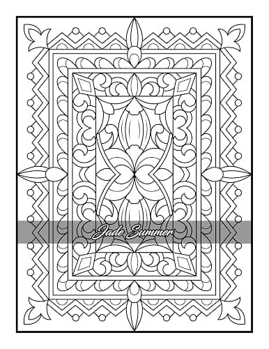100 Amazing Patterns: An Adult Coloring Book with Fun, Easy, and Relaxing Coloring Pages thumbnail 100