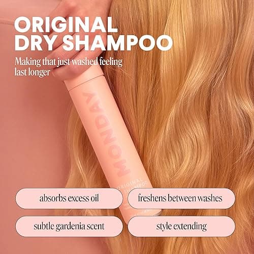 MONDAY HAIRCARE ORIGINAL Dry Shampoo with Keratin, oil-absorbing for All Hair Types 200 mL thumbnail 3