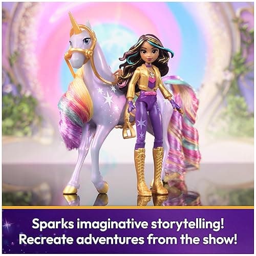 Unicorn Academy, Sophia & Wildstar with 2 Accessories & Hair Tool, Dolls & Unicorn Toys for Girls Ages 4 and up - Sophia & Wildstar thumbnail 6