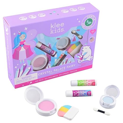 Luna Star Klee Kids Play Makeup Kit. Gentle and Non-Toxic. Kid-Friendly. Made in USA. (Crystal Palace Fairy) thumbnail 2