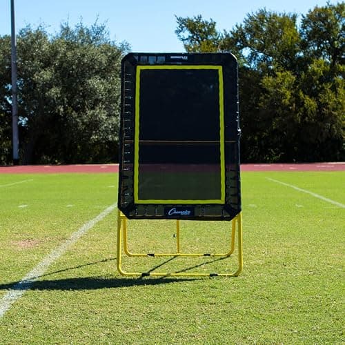 Champion Sports Deluxe Lacrosse Target: Ball Return Bounce Back Net Set for Professional, College and Grade School Training & Drills thumbnail 6