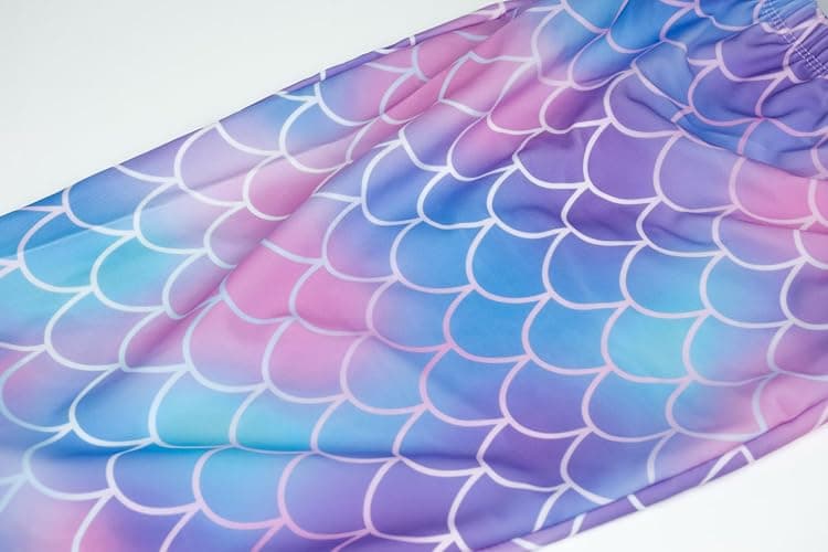 DNFUN Marmaid Cosplay Skirt with Monofin thumbnail 2