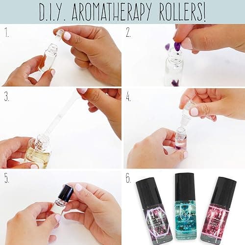 STMT DIY Signature Spa Set by Horizon Group USA, Mix & Make Your Own Spa Supplies with Salt Scrubs, Fragrances & Shimmer Lotions. Multicolored thumbnail 6