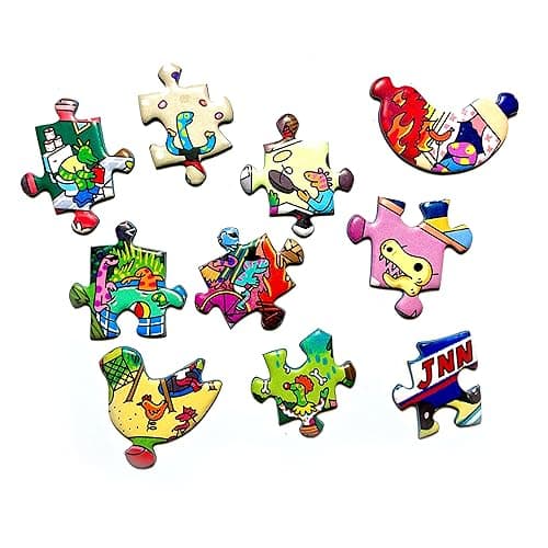 Big Rock City • 1000-Piece Jigsaw Puzzle from The Magic Puzzle Company • Series Four thumbnail 5