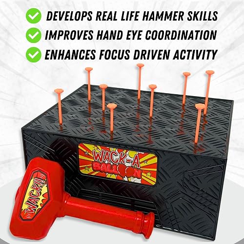 Wack A Balloon - Strategy Balloon Popping Game for Kids and Adults, Family Game Night Favorite, Perfect for Holiday, Party, Classroom Games thumbnail 6