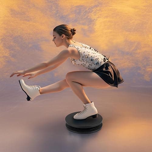 ＴＩＺＹＦＦ Figure Skating Spinner - Training Aid for Ice Skaters, Gymnastics, Dance and Ballet Pirouette. 8 Inch Spin Trainer. thumbnail 5