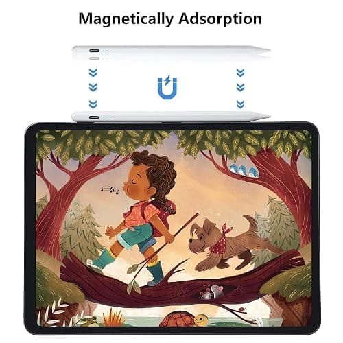 Stylus Pen for iPad A16 11th 10th 9th 8th 7th 6th Generation, iPad Pro 12.9 11 13 inch M4, iPad Air M3 M2 5th 4th 3rd Gen, iPad Mini A17 Pro 7 6 5, for Apple Pencil Pro 1st 2nd Gen Alternative (White) thumbnail 7