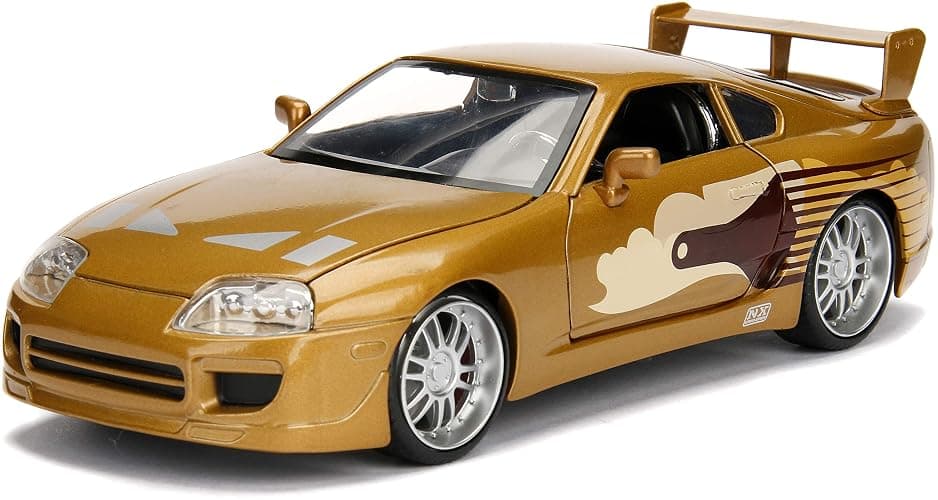 Fast & Furious 1:24 Slap Jack's Toyota Supra Die-cast Car, Toys for Kids and Adults - Image 1
