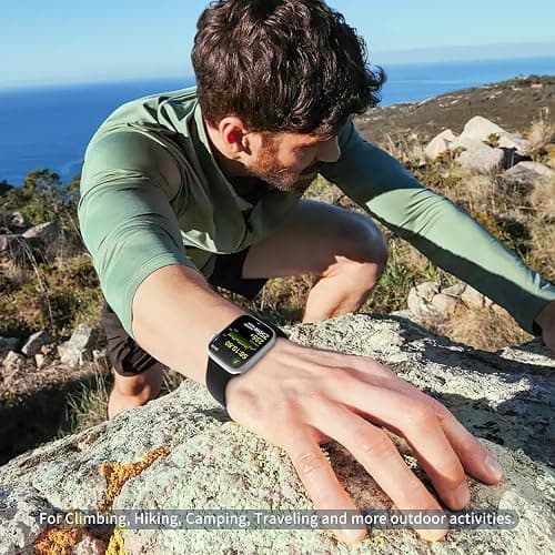 6 Pack Sport Bands Compatible with Apple Watch Band 38mm 40mm 41mm 42mm 44mm 45mm 49mm 46mm,Silicone Waterproof Strap for iWatch Apple Watch Series 11 10 9 Ultra 8 7 6 5 4 3 2 1 SE Women Men thumbnail 7
