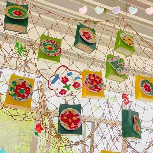 Wulitaotao 2 PCS Fish Net Decorations,80 x 40 Inch,Ocean Themed Party Decor | Fish Net for Table Decor, Nautical Wall Hanging Fishing Net for Coastal Bedroom, Bathroom, or Under The Sea Party Decorations thumbnail 7