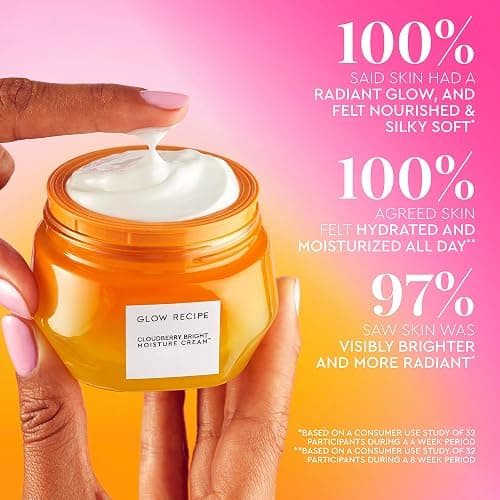 Glow Recipe Cloudberry Refillable Face Cream – Ultra Moisturizing Korean Face Cream for Women with CoQ10, Multi Peptides, and Vitamin C to Brighten, Repair Skin Barrier & Even Skin Tone (50 ml) thumbnail 9