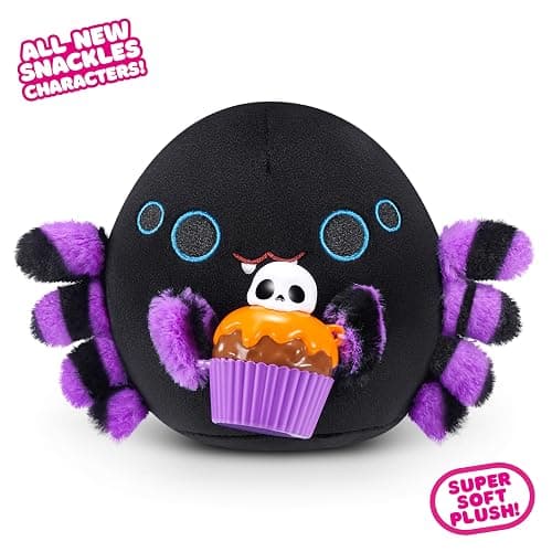 Snackles Halloween Series 1 5-inch Plush by ZURU, Plush with Snack Accessory thumbnail 5