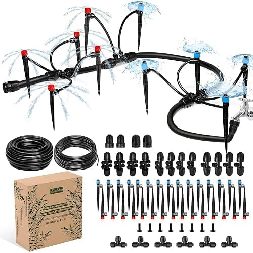 Push-to-Connect Drip Irrigation System Kit - Image 1