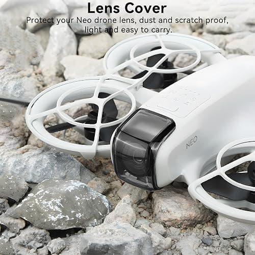Craznick Propellers for DJI Neo Drone - 4Pcs Accessories Set with Propeller Guard Protector Landing Gear Lens Cover Low Noise Props for DJI Neo Drone Accessories Bundles thumbnail 6