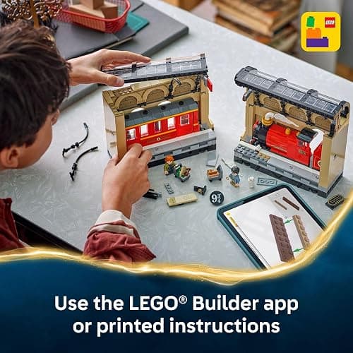 LEGO Harry Potter Book Nook: Hogwarts Express Building Set - Bedroom Shelf Decor for Boys, Girls, & Fans, Ages 10+ - Collectible Harry & Ron Minifigures - Gift for Christmas - 76450 thumbnail 6