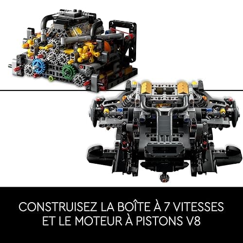 LEGO Technic McLaren P1 - Kit Maquette Hypercar pour Adultes - Idée Cadeau pour Les Passionnés de Voitures - Objet Collector à Échelle Réduite - Réplique de Voiture de Course 42172 thumbnail 5