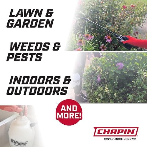 Chapin 16200 Pump Sprayer, 2-Gallon, Lawn & Garden Translucent Poly Tank, Adjustable Cone Nozzle, Ergonomic Handle & in-Tank Filter for Herbicides, Pesticides & Fertilizers thumbnail 5