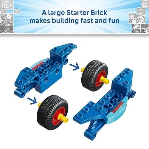 LEGO Marvel Spidey and His Amazing Friends Spidey on his Motorcycle vs. Rhino Building Toy for Kids - Super Hero Pretend Playset for Preschool Boys & Girls, Ages 4+ - Gift Idea for Birthdays - 11206 thumbnail 3