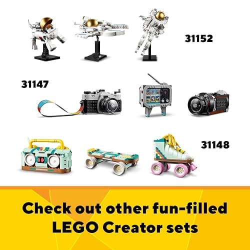 LEGO Creator 3in1 Flowers in Watering Can Toy to Welly Boot to 2 Birds on a Perch, Animals Set for Girls, Boys & Kids, with 3 Butterfly Toys, Makes a Great Desk Accessory, Nature Gift 31149 thumbnail 9