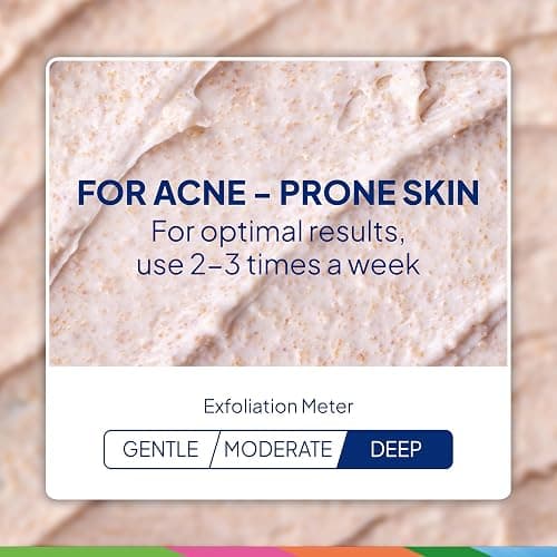 St. Ives Acne Control Face Scrub Deeply Exfoliates and Prevents Acne for Smooth, Glowing Skin Apricot Made with Oil-Free Salicylic Acid Acne Medication, Made with 100% Natural Exfoliants 6 oz - White - 6 Ounce (Pack of 1) thumbnail 5