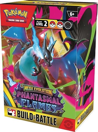 Pokémon TCG: Mega Evolution—Phantasmal Flames Build & Battle Box - Image 1