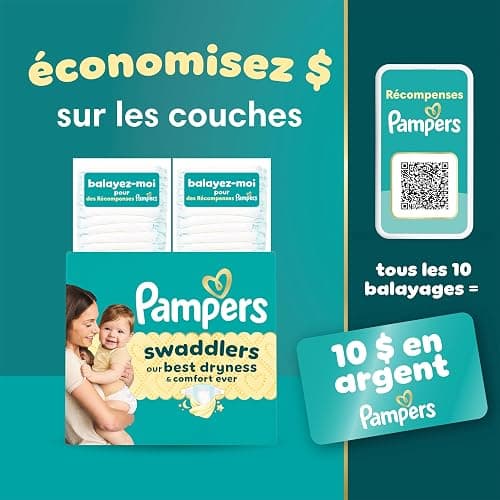 Pampers Swaddlers Diapers, Size 3, Absorbent, Keeps Baby Dry and Comfortable, Skin Safe Disposable Baby Diaper, 1 Pack (Count of 132) thumbnail 27