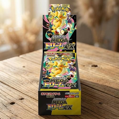 Pokémon Mega Dream EX High-Class Display M3 (JPN) – 10 Booster Packs – Japanische Original-Edition – Mega-Pokémon EX & seltene Karten – Neu & OVP – High-Class Booster Display thumbnail 3