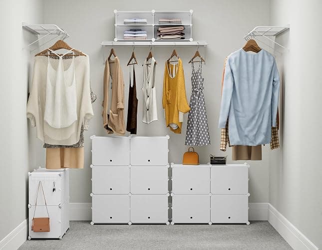 HOMIDEC Shoe Rack, 4 Tier Shoe Storage Cabinet 16 Pair Plastic Shoe Shelves Organizer for Closet Hallway Bedroom Entryway thumbnail 6