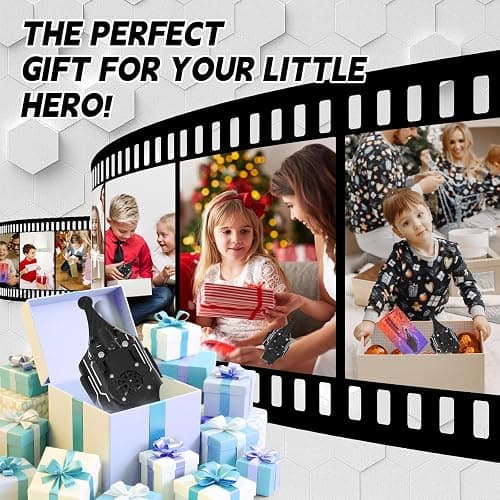 Preympia Spider Web Shooter with Gloves - 8FT Web Launcher for Kids, Spider Silk Slinger Wrist Toy for Superhero Funs (Black) thumbnail 7