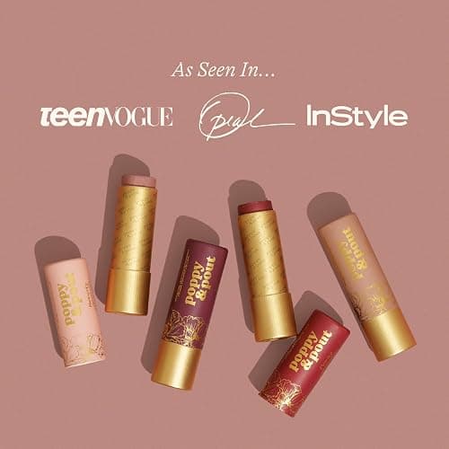 Poppy & Pout All Natural Lip Tint, Cardboard Tube, Hand-Filled, Beeswax, Vitamin E, Coconut Oil, Cruelty Free, All-Natural Shades (Penny) thumbnail 5