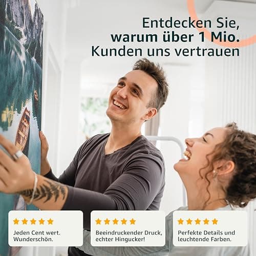 murando - Wandbilder XXL New York City 200x100 cm 5 tgl Wand Deko Leinwand Bilder Groß Wanddeko Wohnzimmer Bild Schlafzimmer Kunstdrucke - Skyline Brooklyn Bridge Stadt Nacht Manhattan Grau 030211-51 thumbnail 6