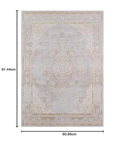 Momeni Rugs ISABEISA-1PNK2030 Isabella Traditional Medallion Flat Weave Area Rug, 2'0" x 3'0", Pink thumbnail 3