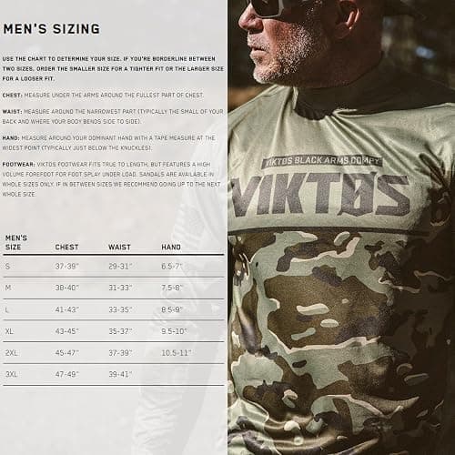VIKTOS Men's Range Trainer Sunblock Jersey | Lightweight Breathable Comfortable Long Sleeve Shirt with Non-Fade Print thumbnail 6