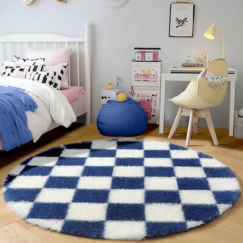 Round Rug 4ft Circle Area thumbnail 4