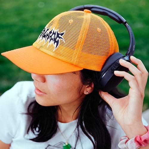 Skullcandy Hesh ANC Wireless Over-Ear Bluetooth Headphones with Extra USB-C Charging Cable, Active Noise Canceling, 22 Hrs Battery, Foldable Lightweight Design, Microphone iPhone Android - True Black thumbnail 6