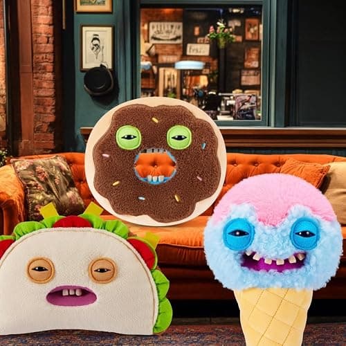 Fuggler ZURU Fuggalicious Mystery Blind Bag, Food Theme Collectible Plush Toy, Includes 1 Blind Bag, 7 in Total to Collect thumbnail 2