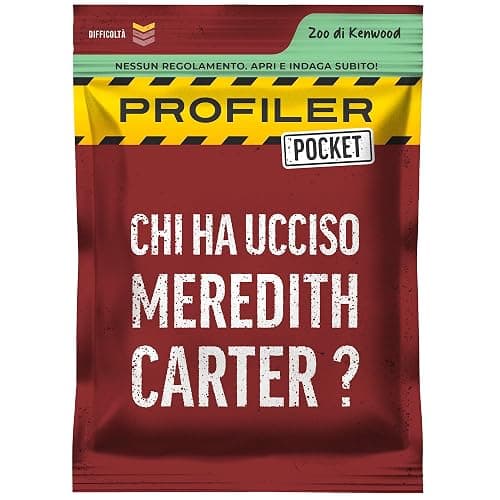 Platonia Games Profiler Pocket – Gioco di investigazione con carte – Chi ha ucciso Meredith Carter? Omicidio in uno zoo canadese – Tascabile, gioco da viaggio – 1-6 giocatori, 45 min - Image 1